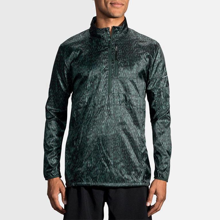 Brooks Lsd Pullover - Chaquetas Hombre - Verde (RI1420937)